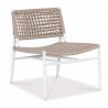 Sunset West Bahia Cushionless Accent Chair - Front Side Angle