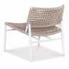 Sunset West Bahia Cushionless Accent Chair - Back Side Angle