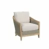 Sunset West Cambria Club Chair in Canvas Canvas w/ Self Welt 1 - Sunset West Cambria Club Chair in Canvas Canvas w/ Self Welt 1