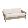 Sunset West Cambria Sofa in Canvas Canvas w/ Self Welt Side