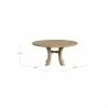 Sunset West Cambria 60" Round Dining Table - Sunset West Cambria 60" Round Dining Table