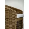 Sunset West Playa Dining Chair in Soothe Pearl with Flange Welt - Lifestyle 5 - Sunset West Playa Dining Chair in Soothe Pearl with Flange Welt - Lifestyle 5