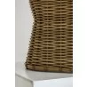 Sunset West Playa Dining Chair in Soothe Pearl with Flange Welt - Lifestyle 6 - Sunset West Playa Dining Chair in Soothe Pearl with Flange Welt - Lifestyle 6