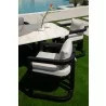 Sunset West Malibu Dining Chair in Cast Silver - Lifestyle 3 - Sunset West Malibu Dining Chair in Cast Silver - Lifestyle 3