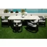 Sunset West Malibu Dining Chair in Cast Silver - Lifestyle 5 - Sunset West Malibu Dining Chair in Cast Silver - Lifestyle 5