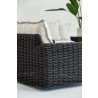Sunset West Cabo Oversized Swivel Club Chair in Soothe Pearl with Flange Welt - Lifestyle 4