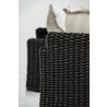 Sunset West Cabo Oversized Swivel Club Chair in Soothe Pearl with Flange Welt - Lifestyle 2