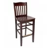Columbia Barstool Dark Walnut  - Without Cushion - Columbia Barstool Dark Walnut  - Without Cushion