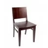 Dover Side Chair In Dark Walnut - Wihtout Cushion - Dover Side Chair In Dark Walnut - Wihtout Cushion