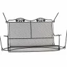 Woodard Briarwood Swing with Optional Cushion - Woodard Briarwood Swing with Optional Cushion
