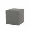 Sunset West 48" Square Coffee Table/Ottoman in Heritage Granite Side - Sunset West 48" Square Coffee Table/Ottoman in Heritage Granite Side