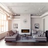 Remii 34" Basic Clean-face Electric Built-in With Glass With Black Steel Surround - Lifestyle