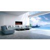 50" Extra Tall Clean Face Electric Built-in With Black Steel Surround - Lifestyle 3
