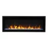 Amantii Symmetry Xtraslim Smart Electric - Yellow Flame - Amantii Symmetry Xtraslim Smart Electric - Yellow Flame