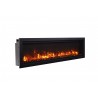 Symmetry Smart Electric 88"  - Anbgled with Yellow Orange Flame