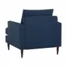 Sunpan Laurel Armchair Liv Indigo - Back Side Angle - Sunpan Laurel Armchair Liv Indigo - Back Side Angle