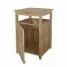 Anderson Teak Cobana Large Trash Bin Open View 1 - Anderson Teak Cobana Large Trash Bin Open View 1