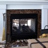 Mr. Bar-B-Q UniFlame® 5 Piece Twist Black Wrought Iron Fireset
