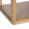 Sunpan Oakville End Table - Base Closeup Angle