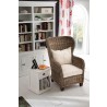 Nova Solo HALIFAX White Mahogany Nightstand with 1 Drawer