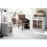 Nova Solo HALIFAX White Mahogany Nightstand with 1 Drawer - Nova Solo HALIFAX White Mahogany Nightstand with 1 Drawer