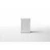 Nova Solo HALIFAX White Mahogany Nightstand with 1 Drawer - Nova Solo HALIFAX White Mahogany Nightstand with 1 Drawer