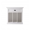 Nova Solo Halifax Grand Bedside Table With Dividers - Front Angle