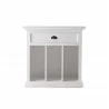 Nova Solo Halifax Grand Bedside Table With Dividers - Front Angle - Nova Solo Halifax Grand Bedside Table With Dividers - Front Angle
