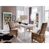 Nova Solo Halifax White Mahogany Dining Table