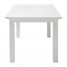 Nova Solo Halifax White Mahogany Dining Table