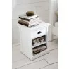 Nova Solo HALIFAX Bedside Table w/ 1 drawer & 2 shelves - Nova Solo HALIFAX Bedside Table w/ 1 drawer & 2 shelves