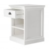 Nova Solo HALIFAX Bedside Table w/ 1 drawer & 2 shelves