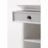 Nova Solo Halifax Grand BedsideTable With Shelves - Drawer Close-Up - Nova Solo Halifax Grand BedsideTable With Shelves - Drawer Close-Up