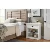 Nova Solo Halifax Grand BedsideTable With Shelves - Lifestyle Shot - Nova Solo Halifax Grand BedsideTable With Shelves - Lifestyle Shot