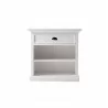 Nova Solo Halifax Grand BedsideTable With Shelves - Front - Nova Solo Halifax Grand BedsideTable With Shelves - Front