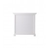 Nova Solo Halifax Grand BedsideTable With Shelves - Back Angled