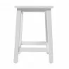 Nova Solo Halifax Stool - White  - Front Angle - Nova Solo Halifax Stool - White  - Front Angle