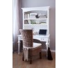 Nova Solo Provence Secretary Writing Desk With 2 Drawers - Lifestyle