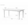 Nova Solo Provence Dining Table in 79 inches - Dimension - Nova Solo Provence Dining Table in 79 inches - Dimension