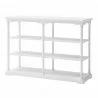 Nova Solo Bordeaux Kitchen Table High - with 6 Boxes - Front Side Angle - Nova Solo Bordeaux Kitchen Table High - with 6 Boxes - Front Side Angle