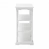 Nova Solo Bordeaux Kitchen Table High - with 6 Boxes - Side Angle - Nova Solo Bordeaux Kitchen Table High - with 6 Boxes - Side Angle