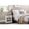 Nova Solo Halifax Accent Bedside Table with Dividers - Lifestyle