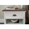 Nova Solo Halifax Accent Bedside Table with Dividers - Lifestyle Closeup Shot - Nova Solo Halifax Accent Bedside Table with Dividers - Lifestyle Closeup Shot
