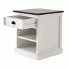 Nova Solo Halifax Accent Bedside Table with Dividers - Front Angle - Nova Solo Halifax Accent Bedside Table with Dividers - Front Angle