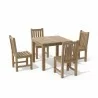 Anderson Teak SET-25 Bahama 35" Square Table 1 - Anderson Teak SET-25 Bahama 35" Square Table 1