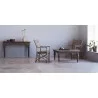Solid Teak Square Coffee Table - Lifestyle 2 - Solid Teak Square Coffee Table - Lifestyle 2