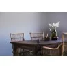 Solid Teak Dining Table 240 - Corners - Solid Teak Dining Table 240 - Corners