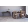 Solid Teak Dining Table 200 - Solid Teak Dining Table 200