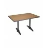 TA-PT Tops Faux Teak / Aluminum Edge - Square - Faux Teak - TA-PT Tops Faux Teak / Aluminum Edge - Square - Faux Teak