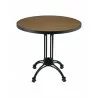 TA-PT TOPS Tops - Round - Black with  - TA-PT TOPS Tops - Round - Black with 